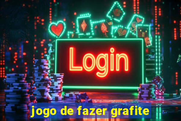 jogo de fazer grafite